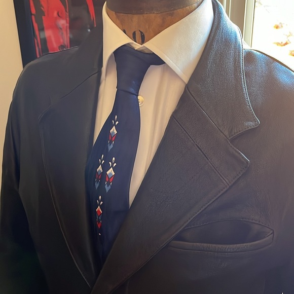 Paul Smith leather trench coat Made in Italy / Great Condition - Picture 7 of 9